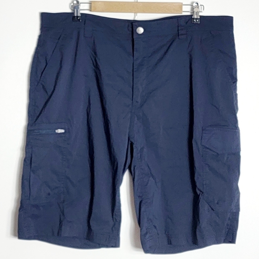 CQR Men's Blue Outdoor Cargo Shorts